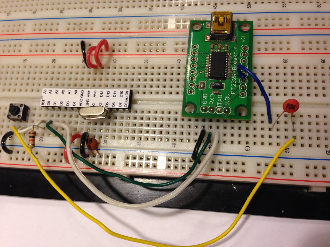 Make Your Own Arduino Testing Board! Made at Techshop! : 4 Steps ...