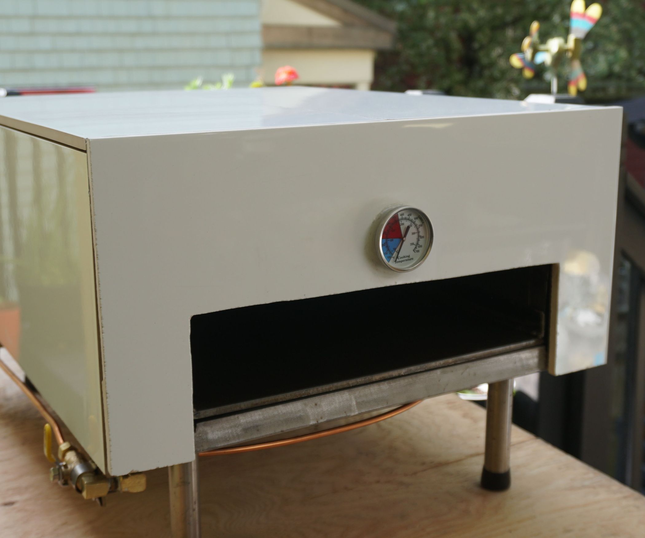 Portable Propane Pizza Oven Build and Cook 11 Steps (with Pictures