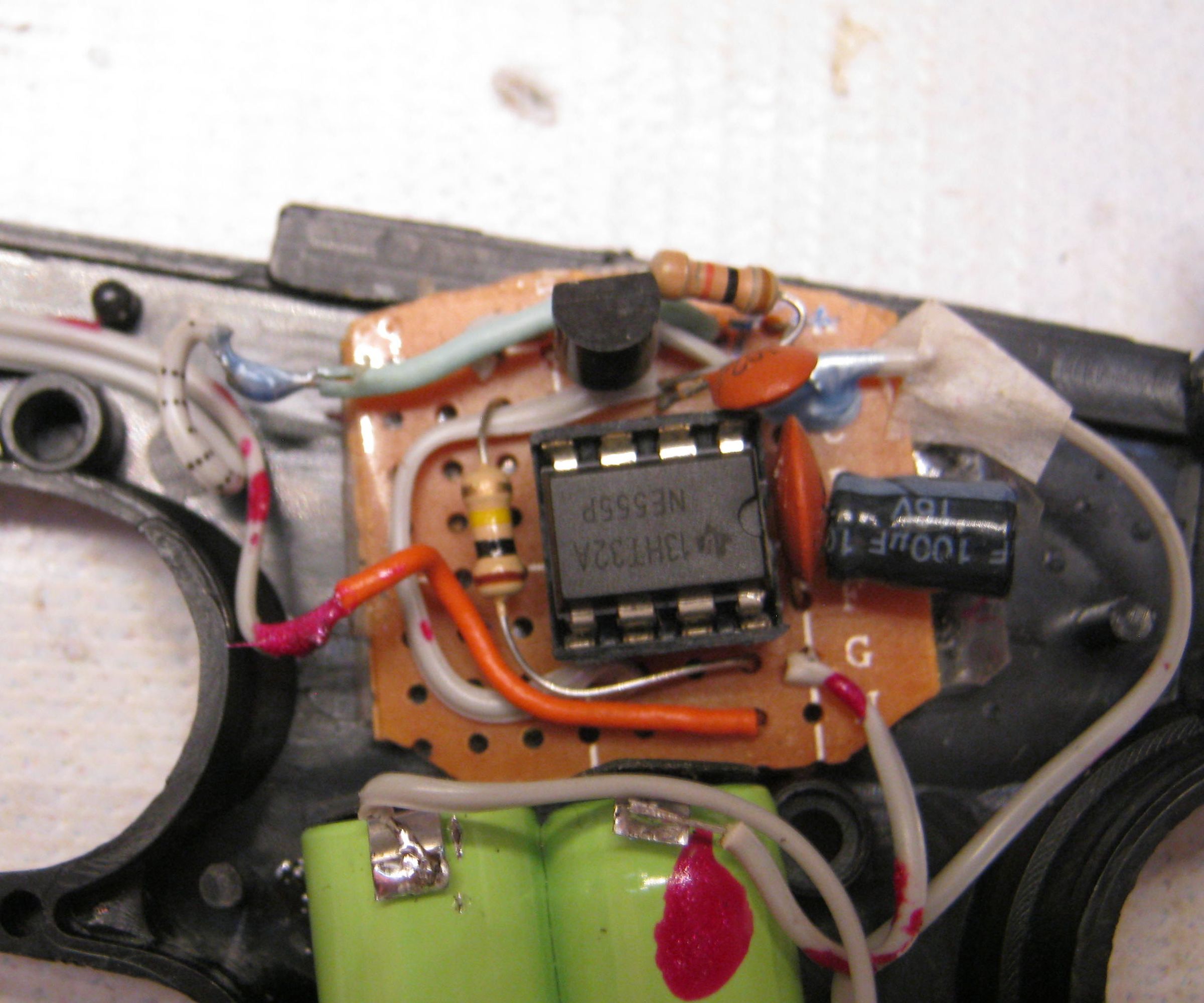 Laser Flashlight with 555