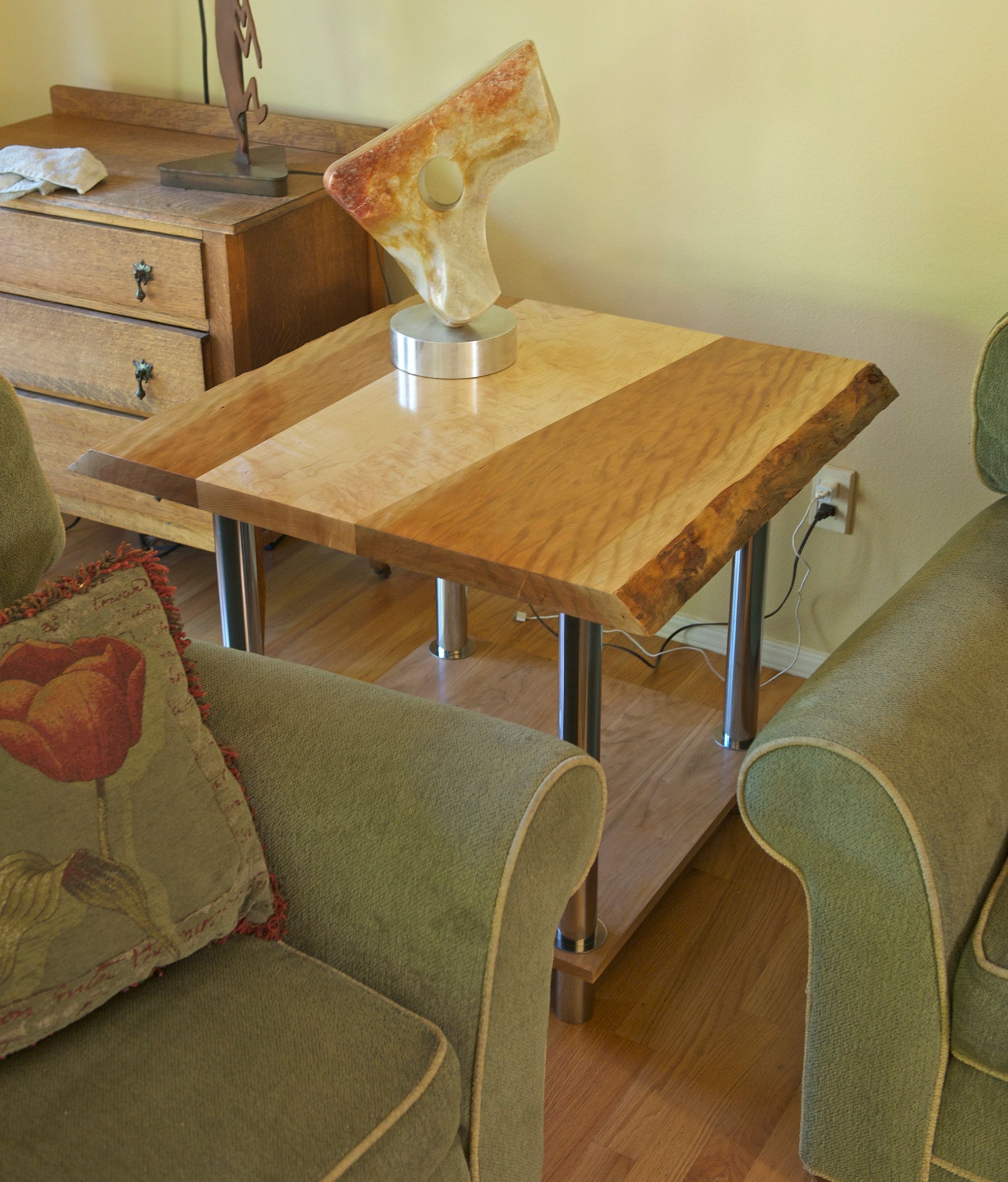 LiveEdge End Table 6 Steps (with Pictures) Instructables