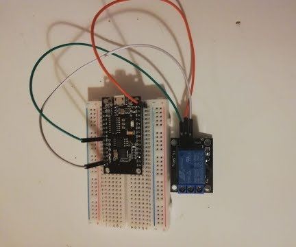 Controlling a Relay From Your Phone Using Blynk
