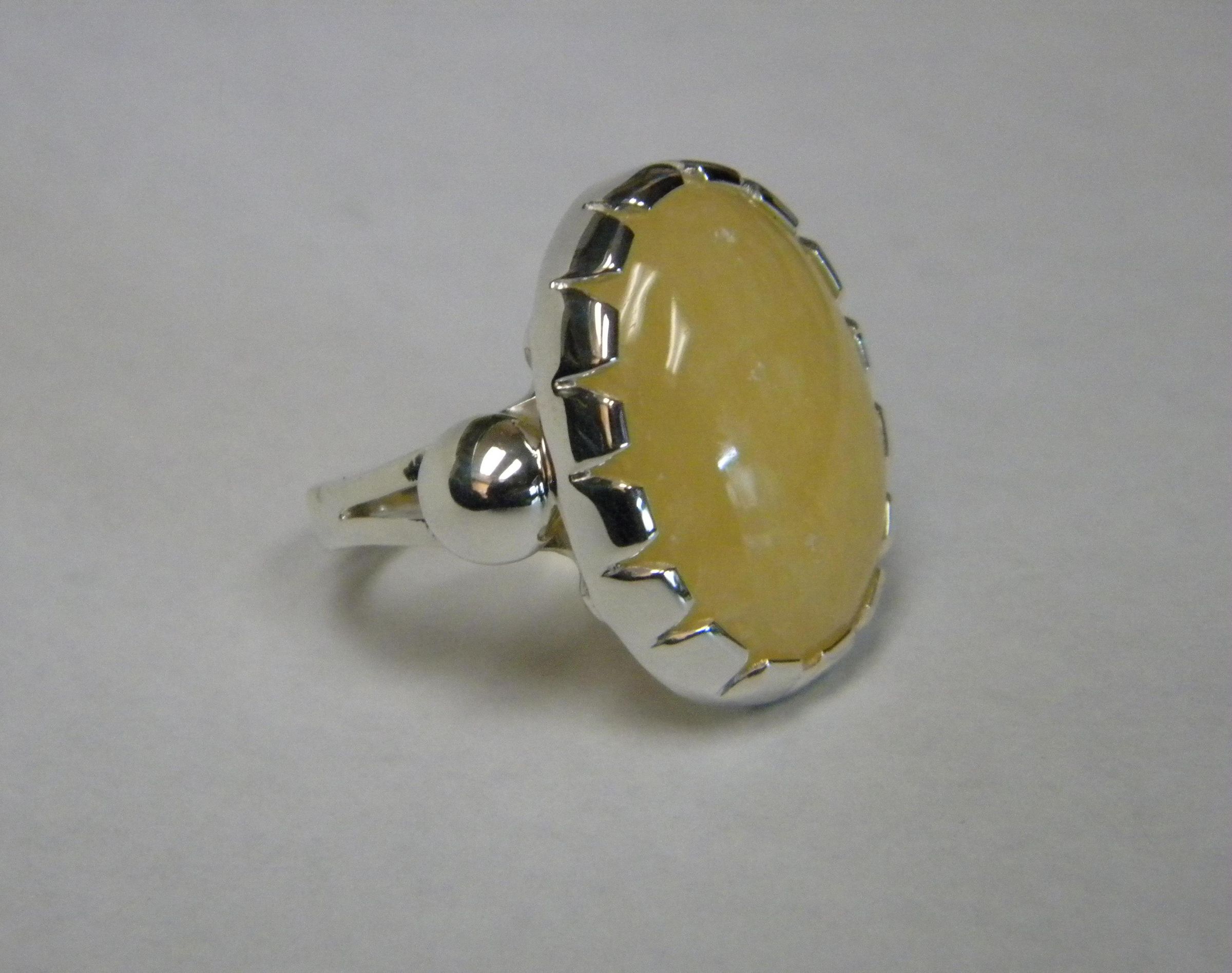 How to Make a Sterling Silver & Gem Stone Ring (Journeyman Level)