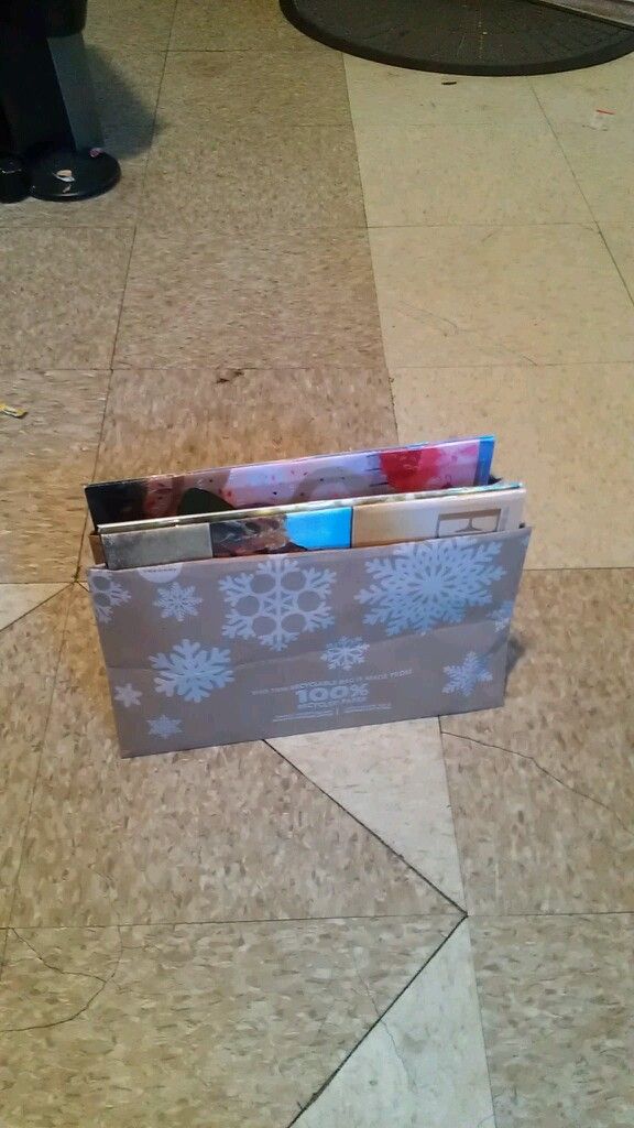 PaperBag Magazine Rack