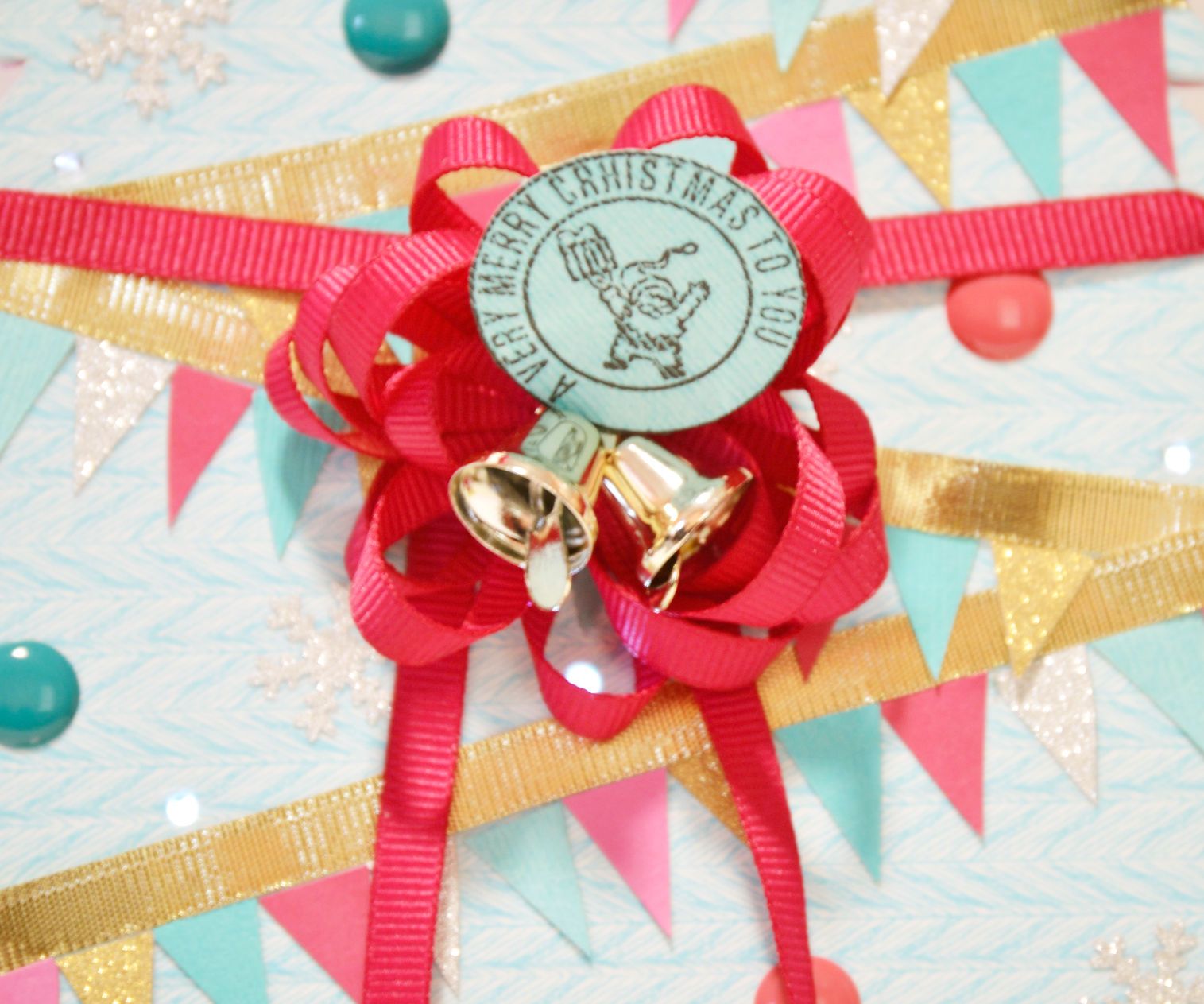 Micro LED Christmas Tree Gift Wrapping