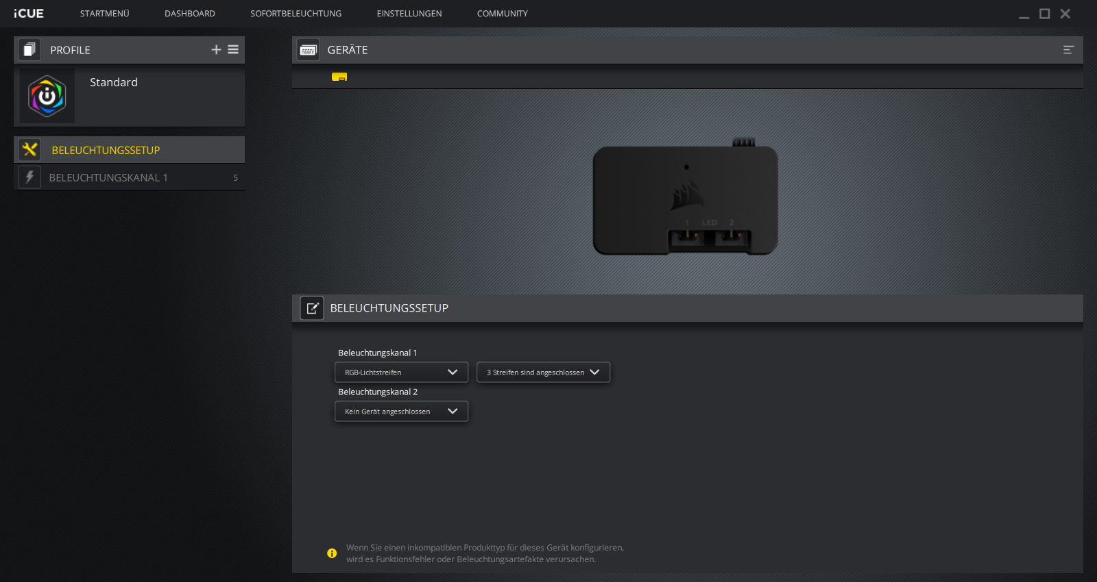 ICUE-Compatible RGB Controller (DIY Lighting Node Pro) : 7 Steps ...