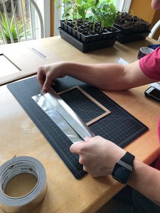 Making a Sheet of Duct Tape