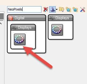 In Visuino Add Components