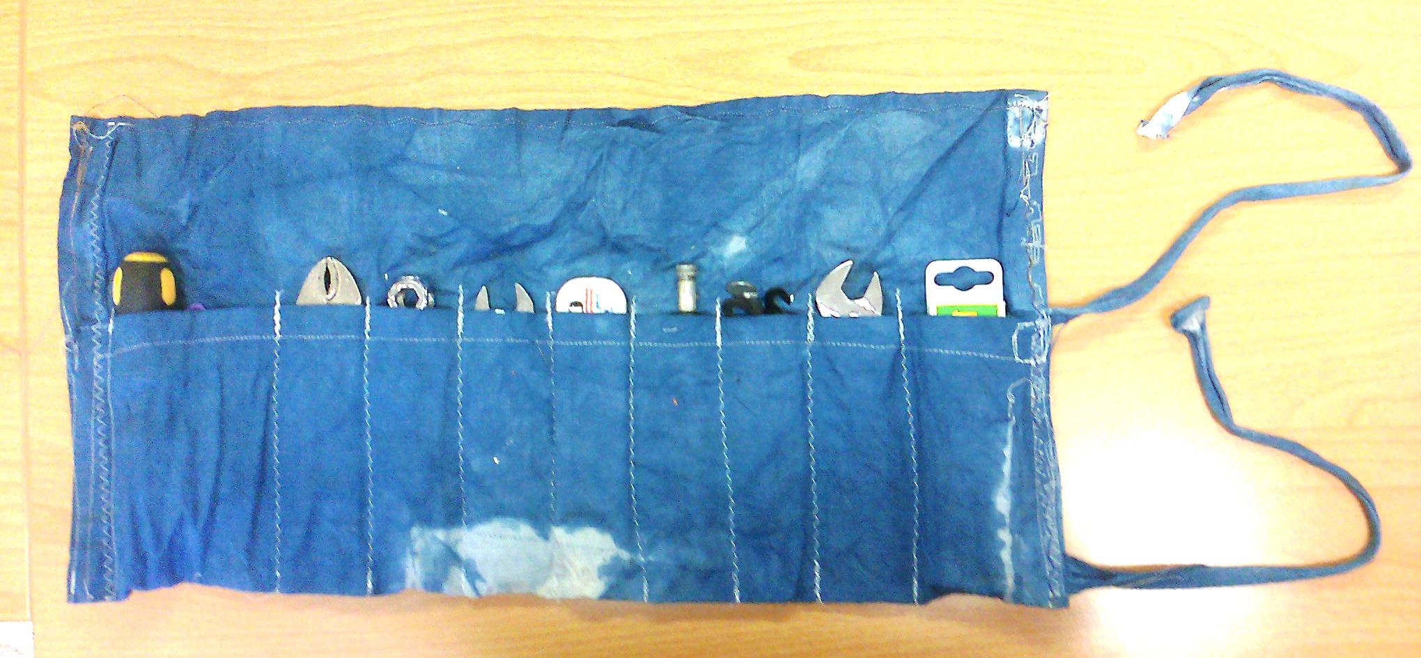 A Traditional Tool Roll for a Traditional Bicycle