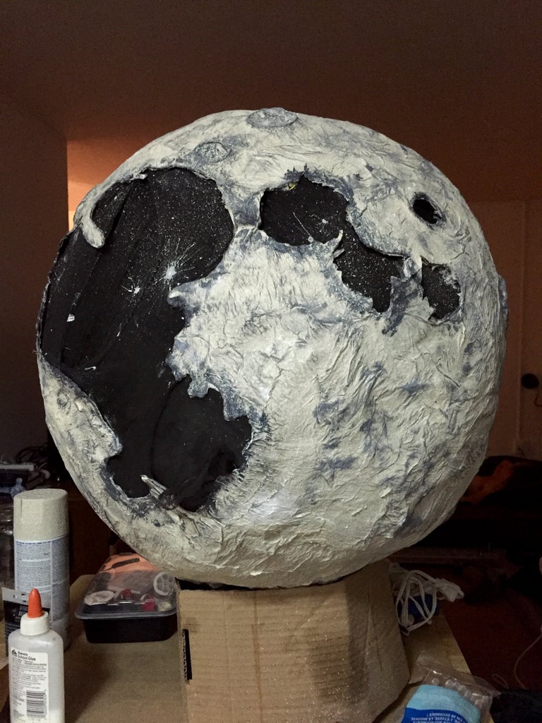 Moon (toilet Paper Mâché) : 9 Steps (with Pictures) - Instructables