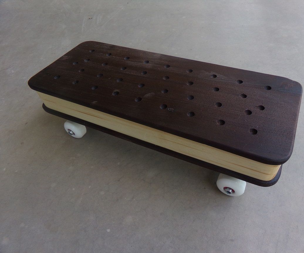 Fast Food, a Fanciful Skateboard