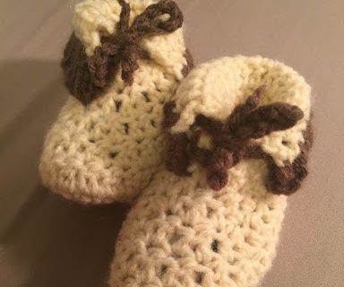 Baby Moccasins Crochet Pattern