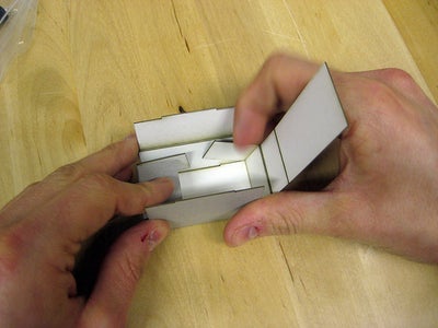 Fold the Battery Tray Into Shape