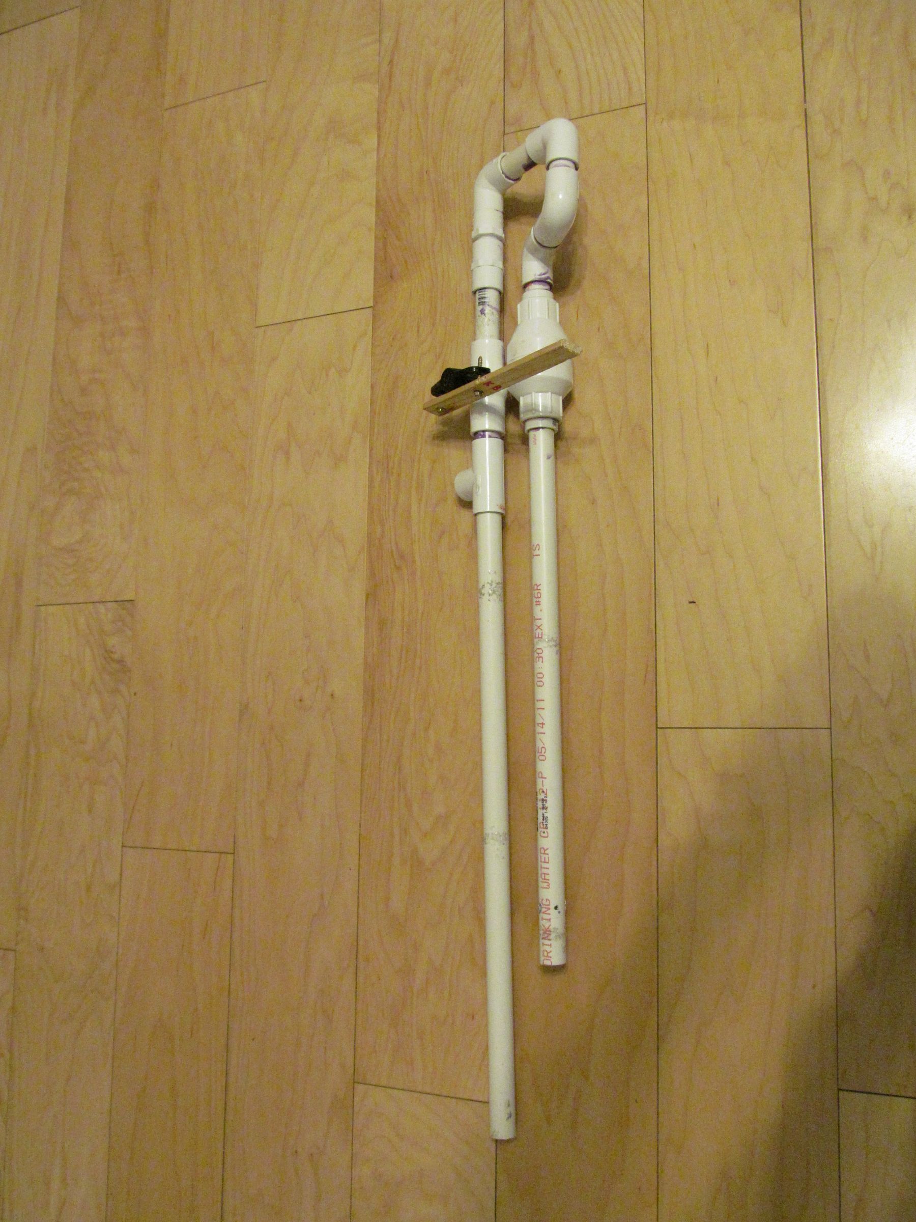 Pump-Action Marshmallow Gun