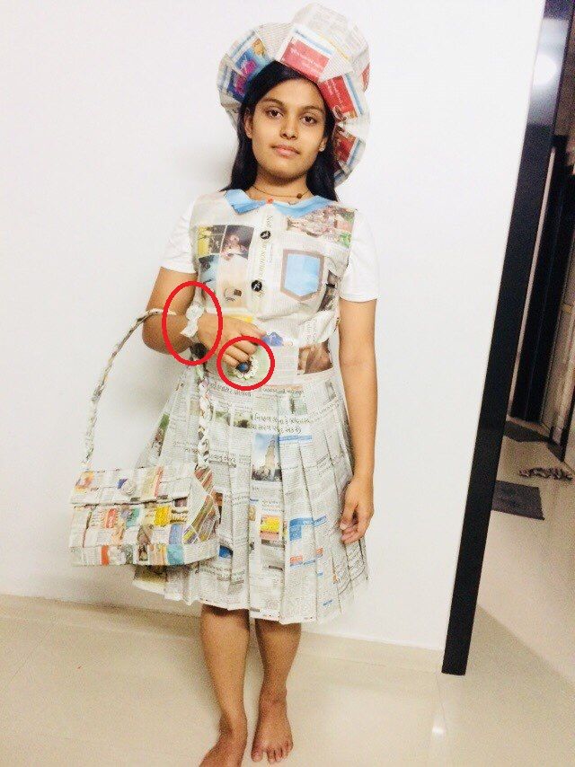 handmade newspaper dress design Newspaper Dress I made : r/fashiondesigner