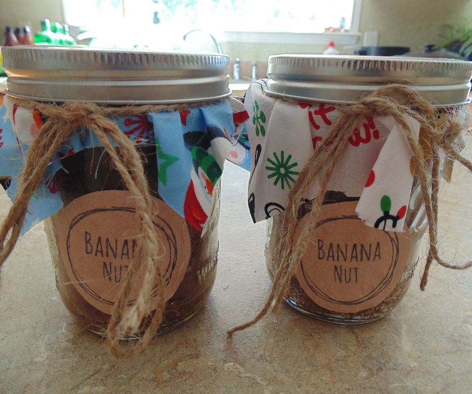 Banana Bread in a Jar