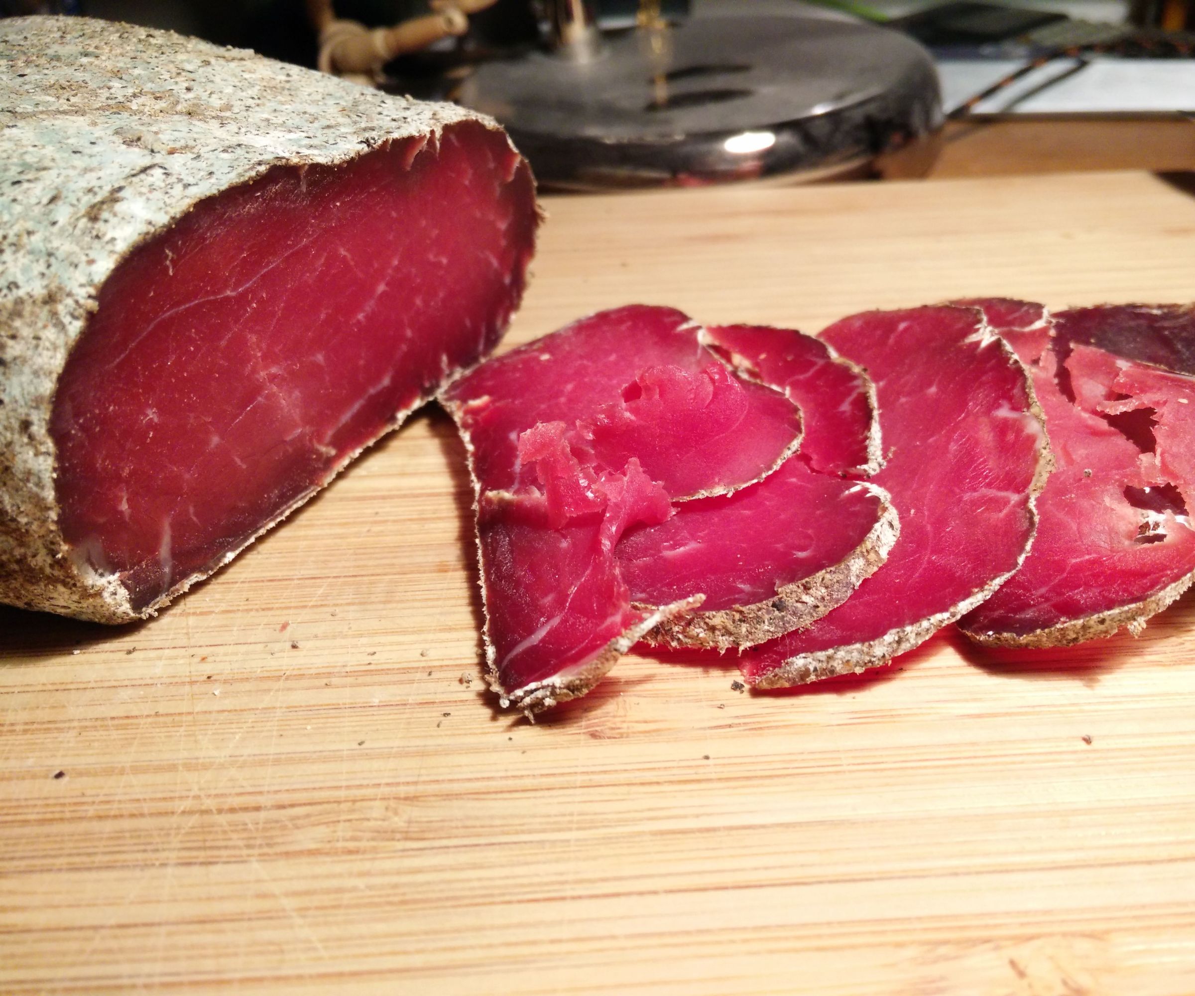 Whisky, Sage and Chili Cured Beef