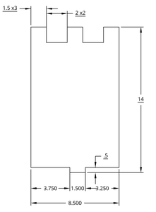 Cut Out Front Most Balcony Wall 