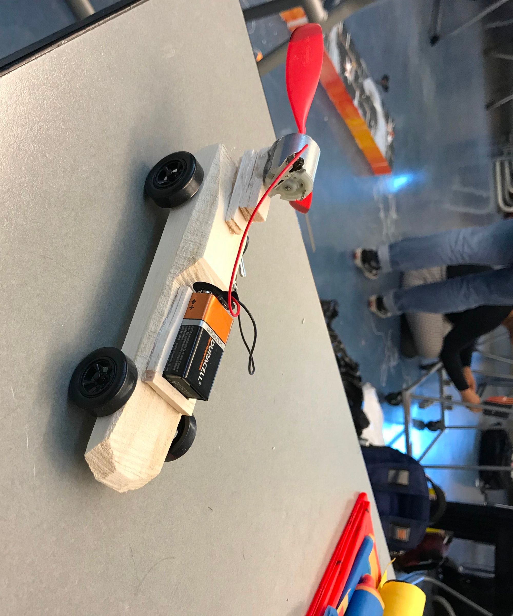 Fan Powered Race Car