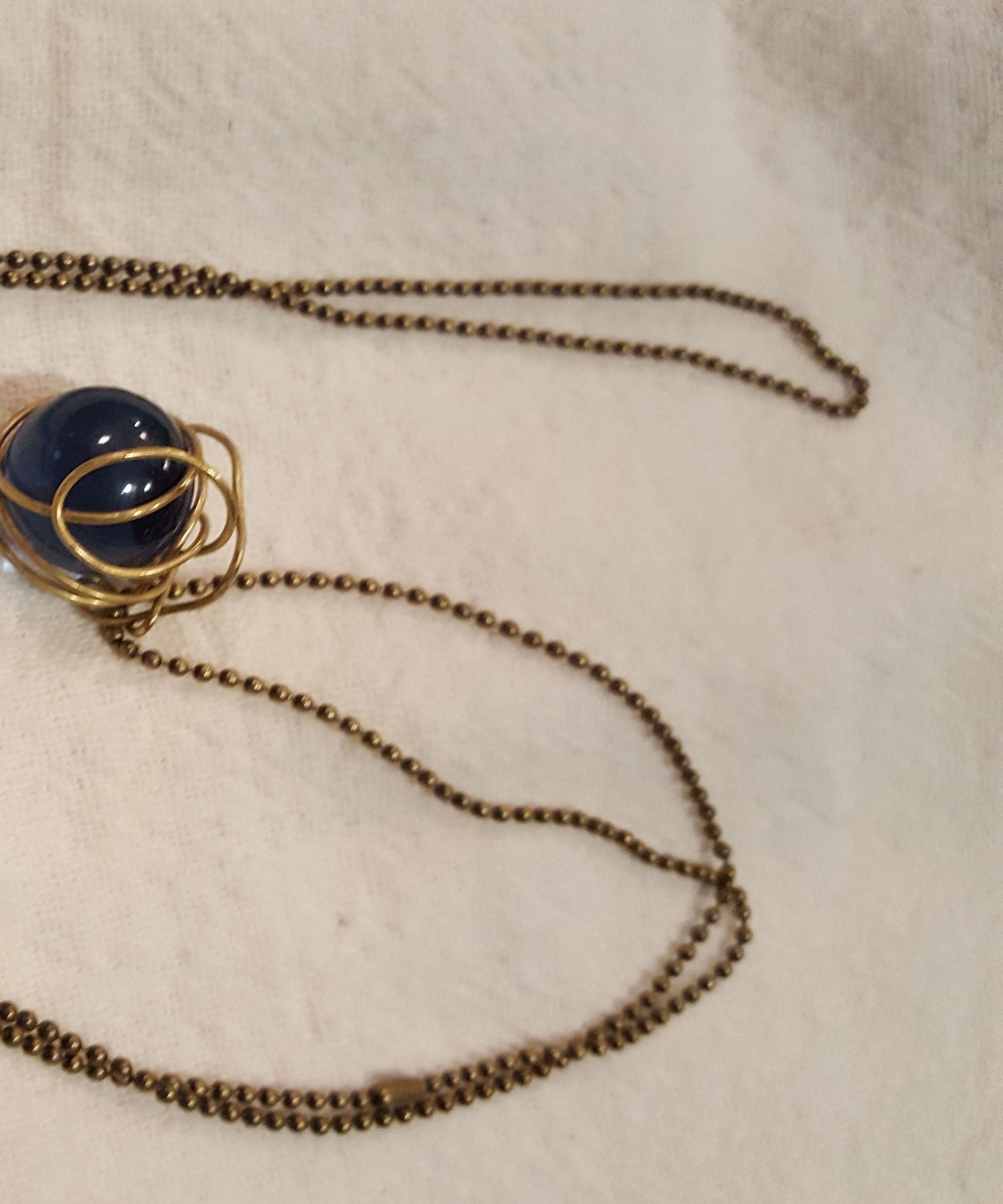 Marble Fidget Necklace