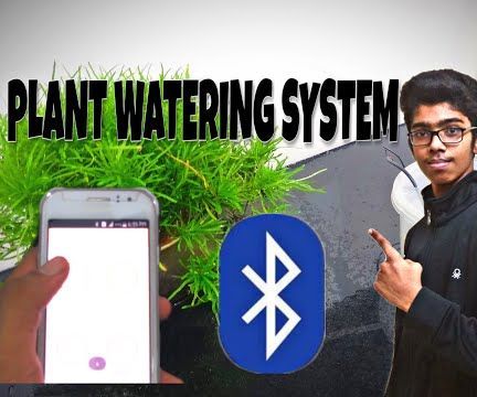 Bluetooth Plant Watering System