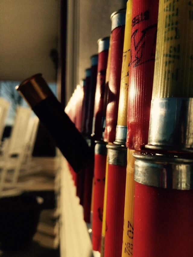 Shotgun Shell Coat Rack