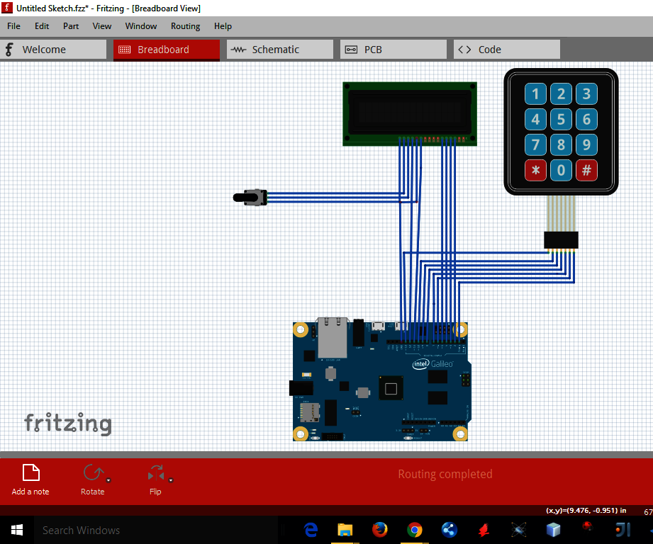 Interfacing Keypad and LCD With Intel Galileo