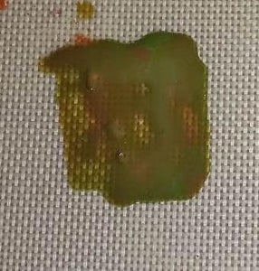 Color Change From Wet to Dry