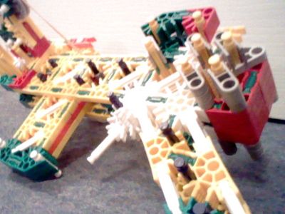 Knex Crossbow With Magazine.