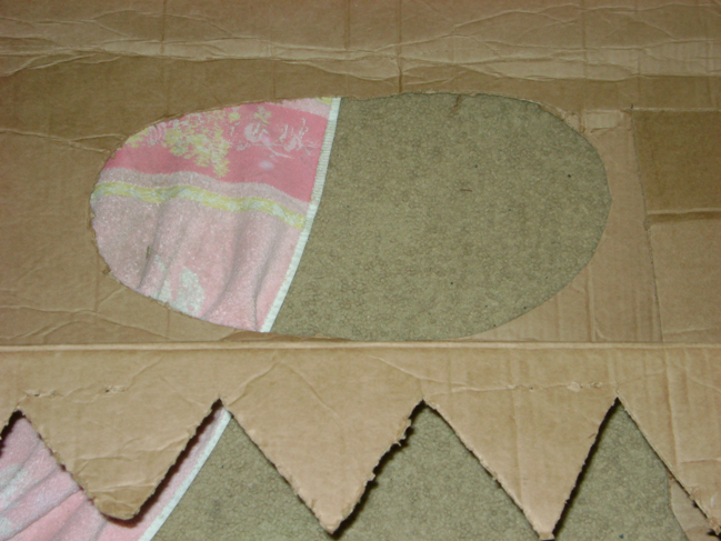 Cardboard Crab Costume