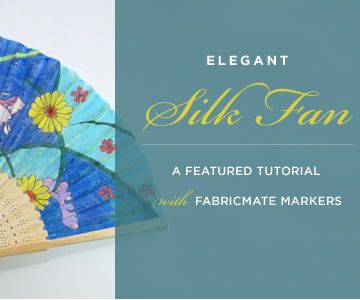 Elegant Silk Fan