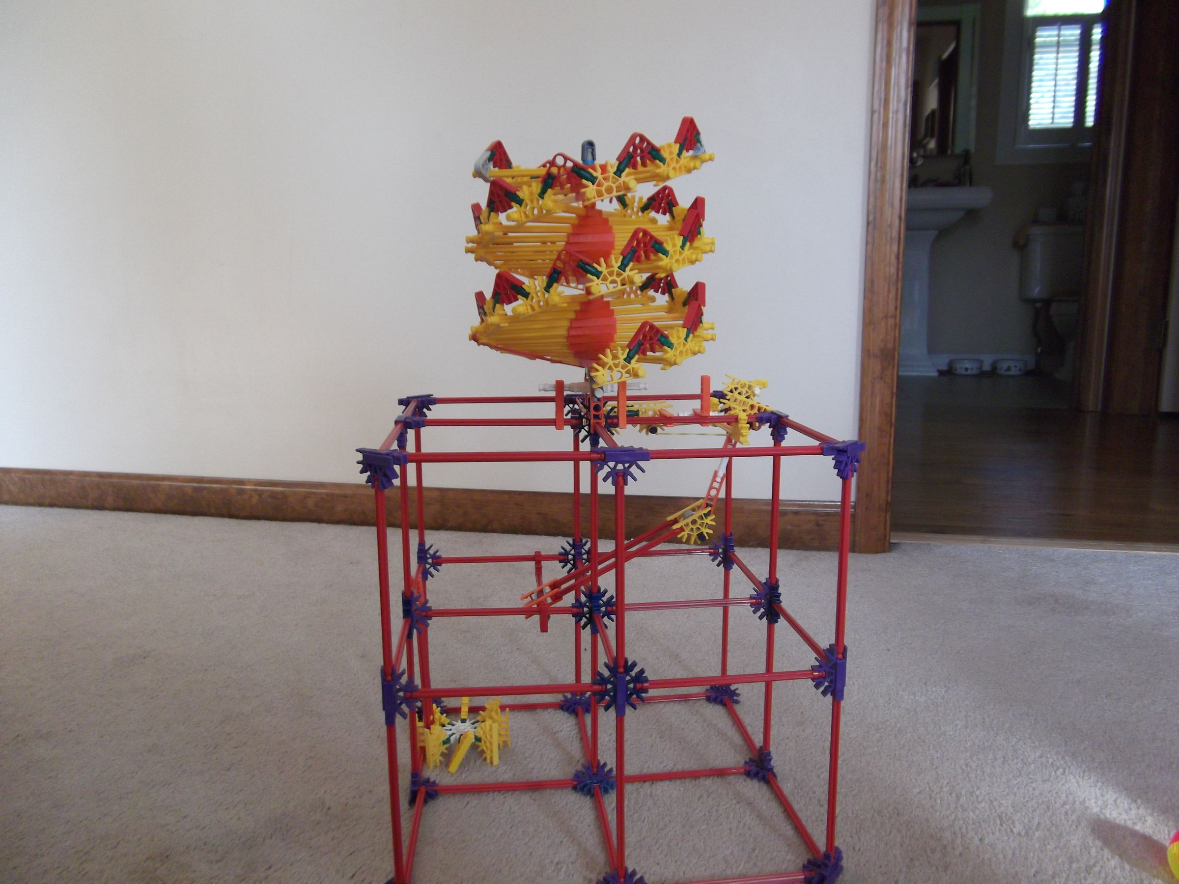 Update 1 of Knex Ball Track