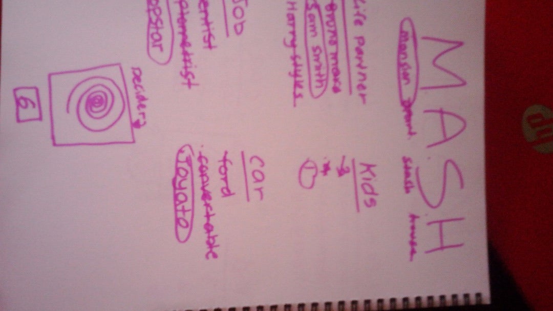 How to Play M.A.S.H. : 3 Steps - Instructables