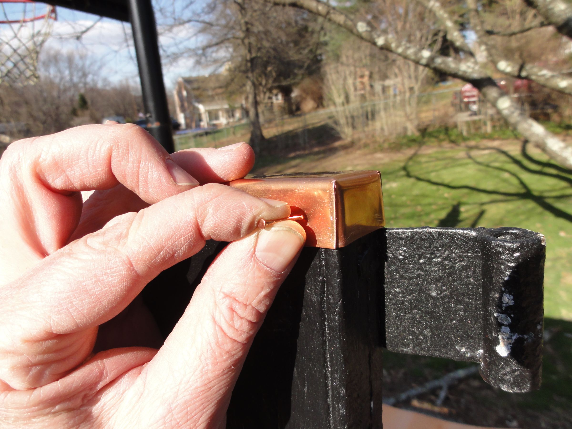 Copper Shutter Caps 4 Steps Instructables