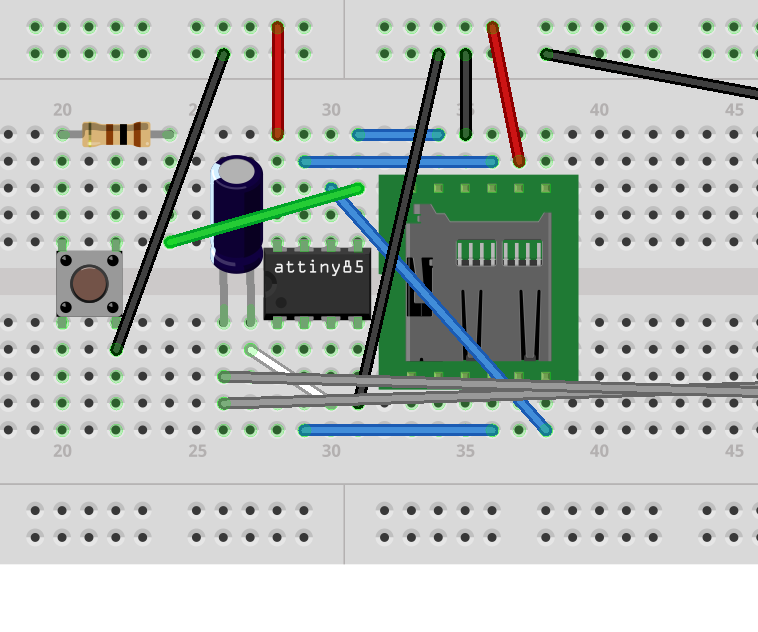 Attiny85 Sd Wav Player 