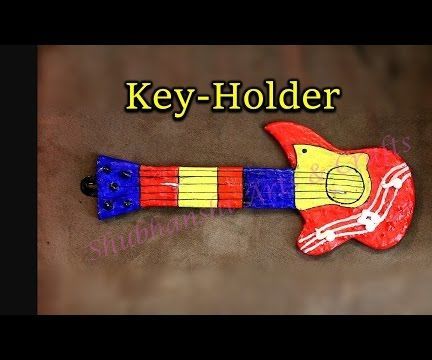 DIY Key Holder - Guitar