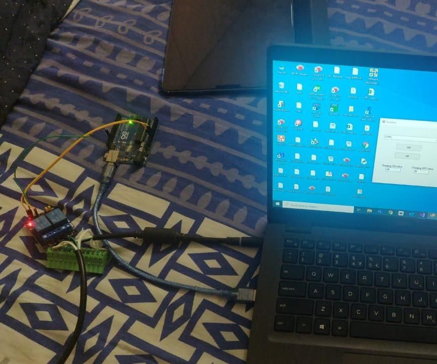 Automatic Laptop Battery Charging