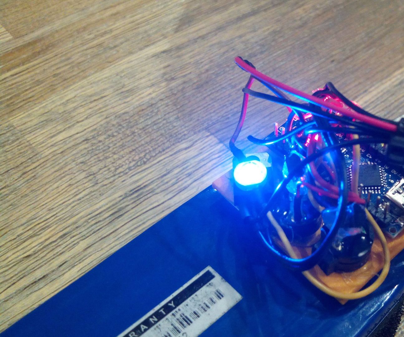 Lost drone alarm
