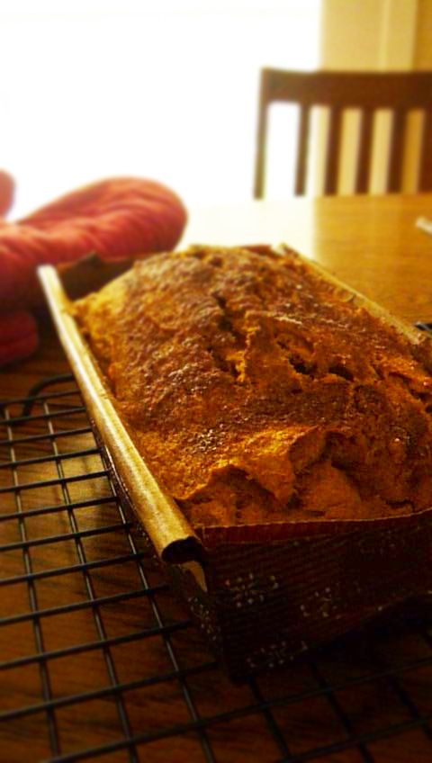 Baking and Making Pumpkin Bread (VIDEO)