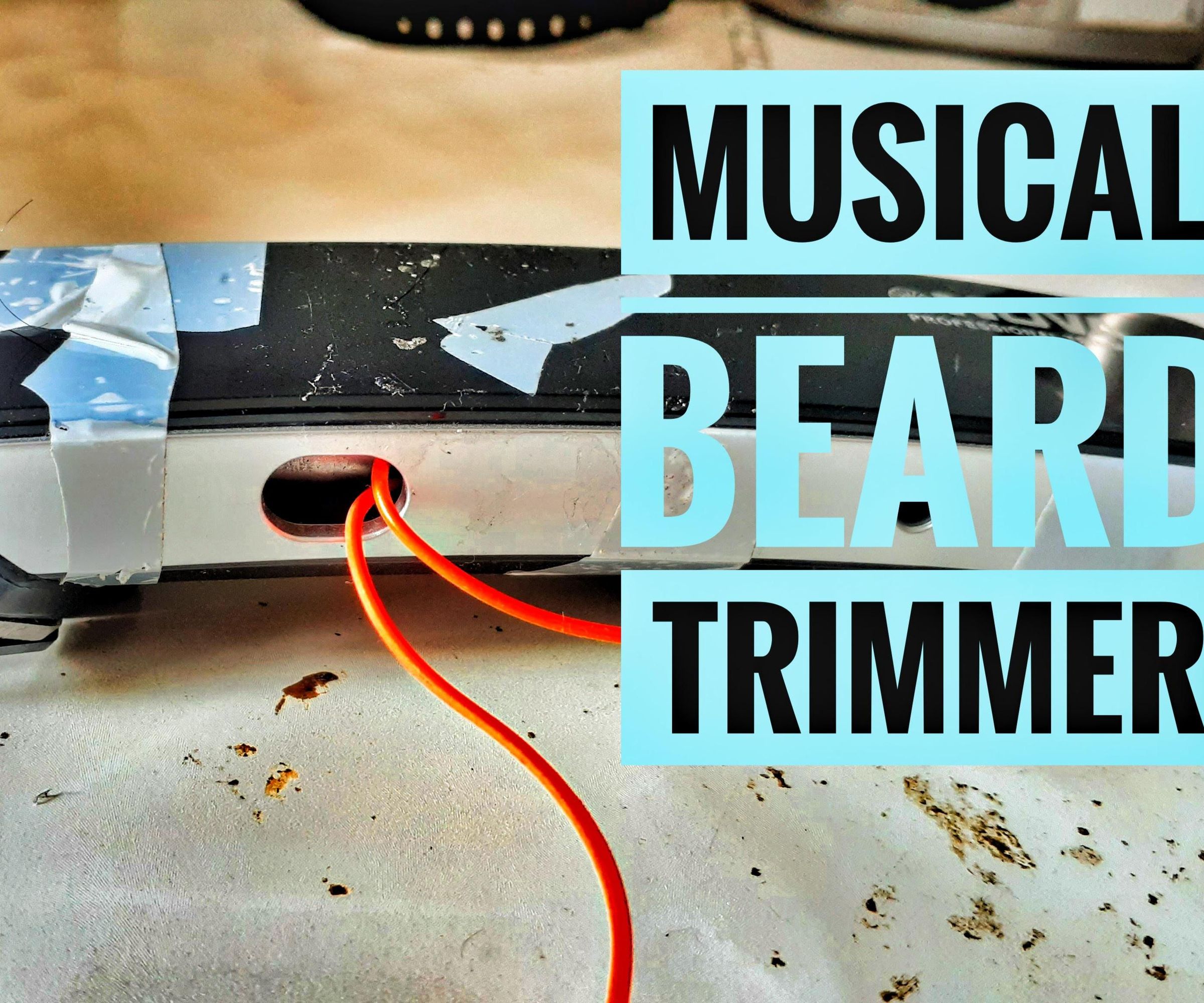 BEARD TRIMMER BECOMES a MUSIC PLAYER