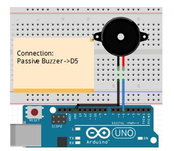 HOW TO INTERFACE a PASSIVE BUZZER WITH ARDUINO : 4 Steps - Instructables
