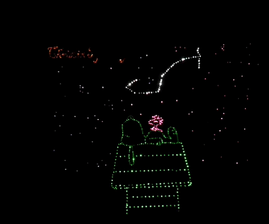 Glass fiber custom build picture frame; SNOOPY