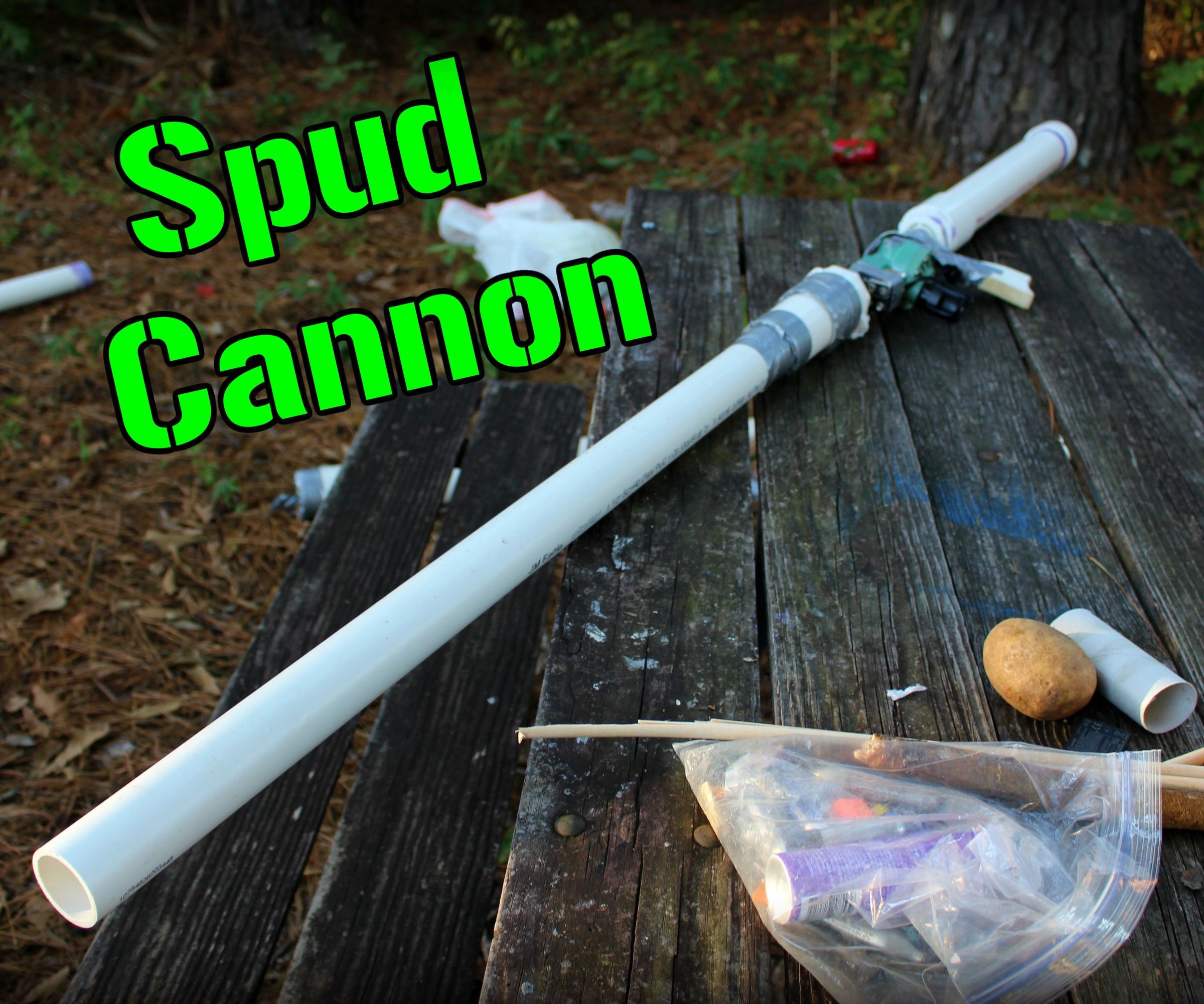 Air Powered Spud CANNON