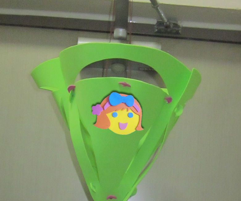 Miss La Sen Triangle Foam Lantern