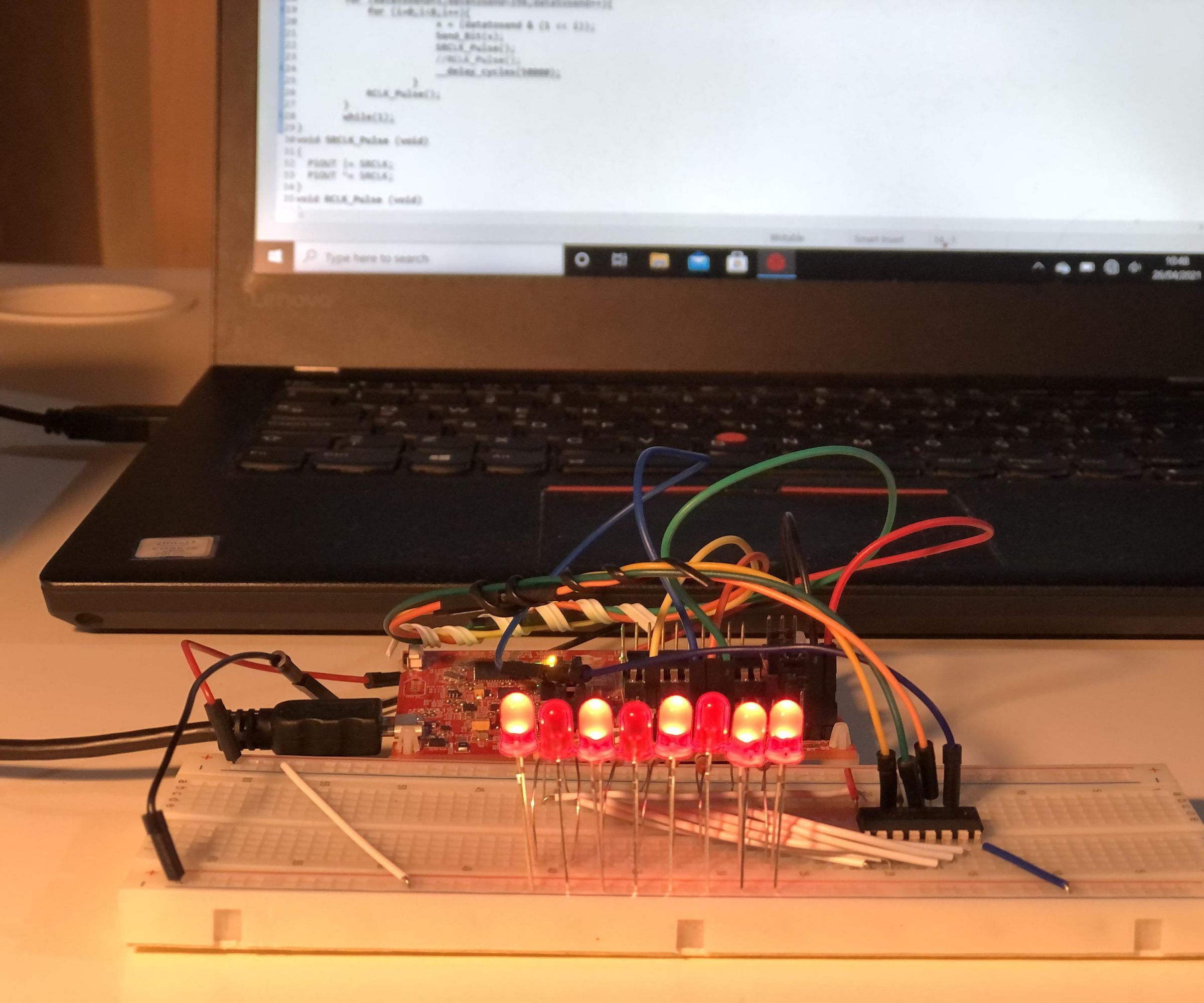 Shift Register With MSP430