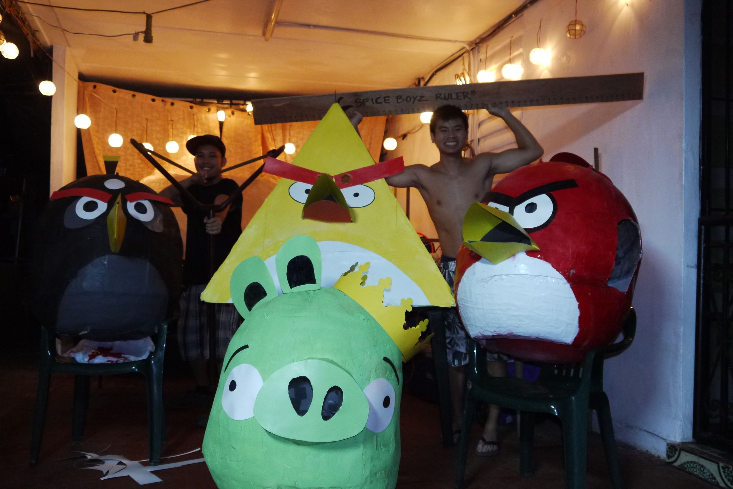 Paper Mache Angry Birds Costume! Instructables