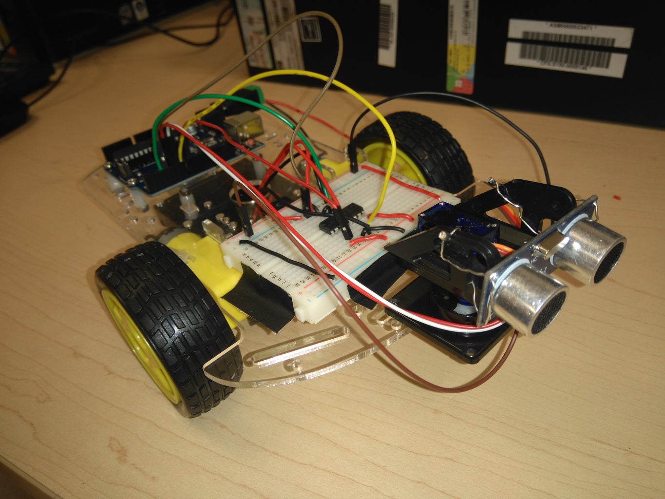 How to Make a Robot With a Sensor/DC Motor (Including Arduino) : 3 ...