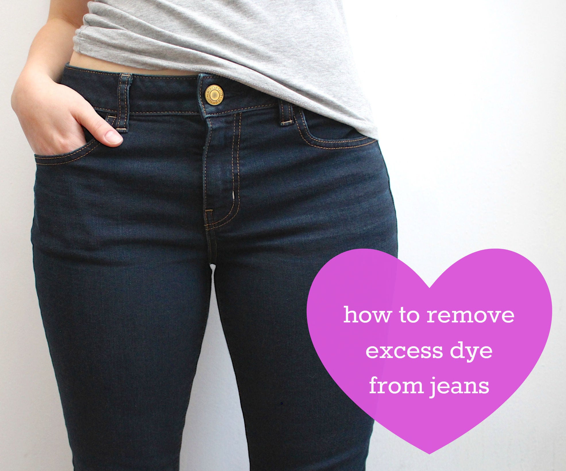 How to Remove Excess Dye From Jeans 5 Steps (with Pictures