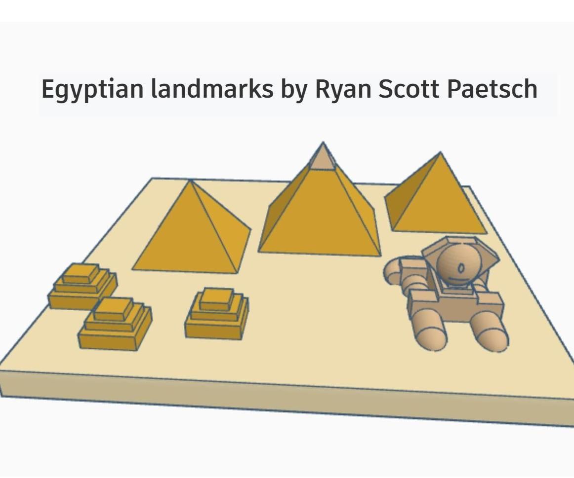 Tinkercad Famous Landmarks and Buildings