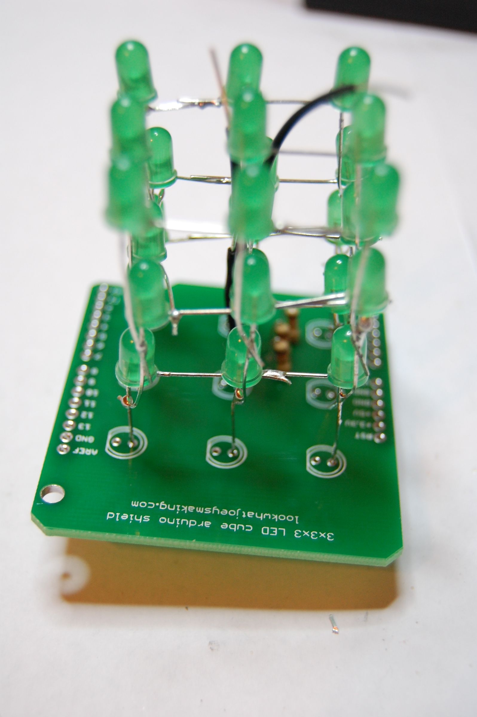 3x3x3 LED Cube Shield 7 Steps (with Pictures) Instructables