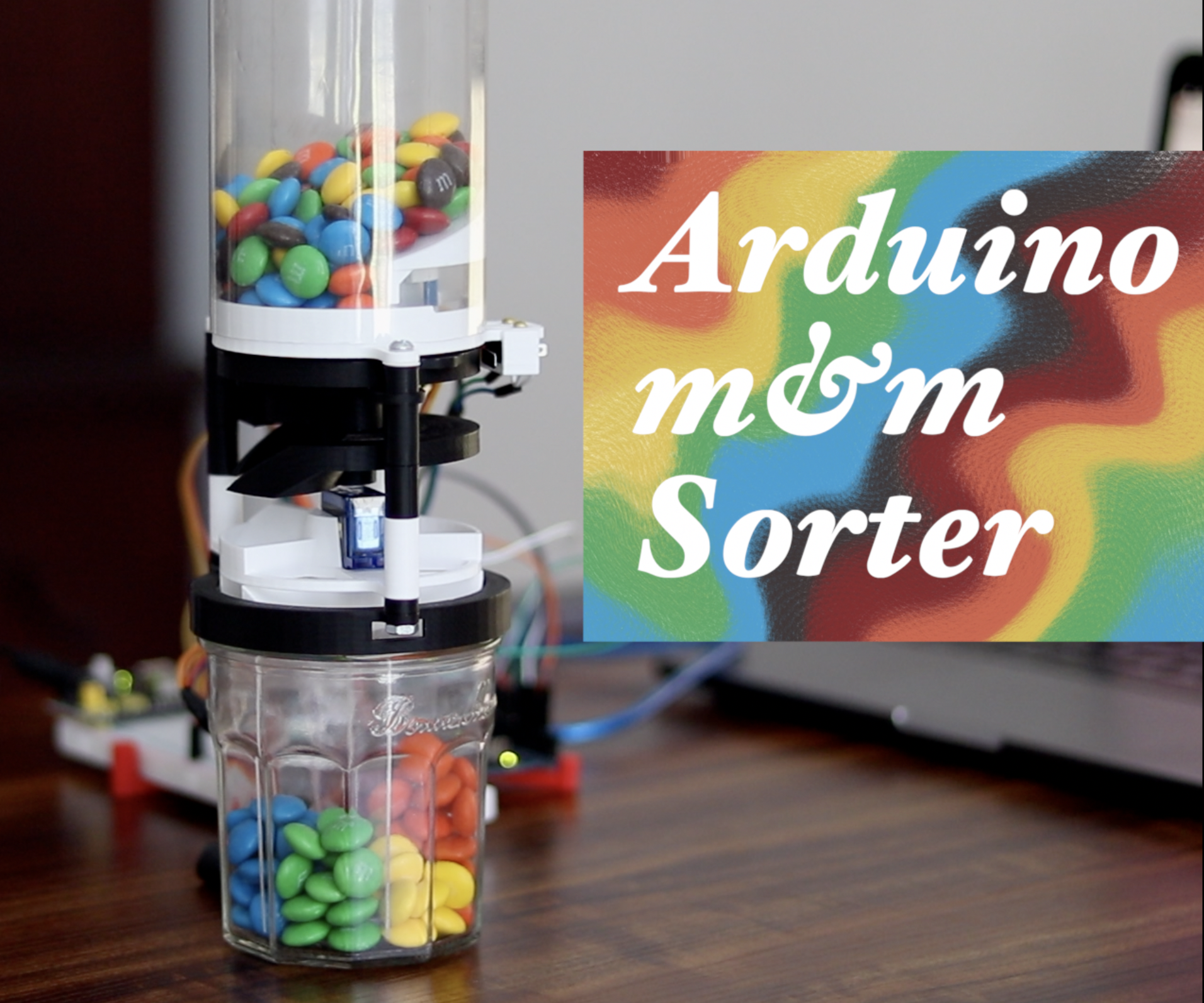 Arduino M&M Color Sorter